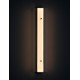 Silver Aluminium & Clear Glass LED 15 Watt 230 Volt 1187Lm 3000K IP20 L: 12 W: 7.5 H: 69 cm 