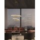 Traic Dimmable Brass Gold Aluminiun & Acrylic LED 41.5 Watt 230 Volt 3500Lm 3000K IP20 D1: 36.5 D2: 59 H: 120 cm Adjustable 