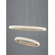 Traic Dimmable Brass Gold Aluminiun & Acrylic LED 41.5 Watt 230 Volt 3500Lm 3000K IP20 D1: 36.5 D2: 59 H: 120 cm Adjustable 