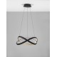 CCT Dimmable Sandy Black & Gold Aluminium & Acrylic LED 40 Watt 220-240 Volt 2033Lm IP20 2700K - 3500K - 5000K D: 50 H: 120 cm A