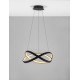 CCT Dimmable Sandy Black & Gold Aluminium & Acrylic LED 40 Watt 220-240 Volt 2033Lm IP20 2700K - 3500K - 5000K D: 50 H: 120 cm A