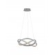CCT Dimmable SSandy Silver & Gold Aluminium & Acrylic LED 40 Watt 220-240 Volt 2033Lm IP20 2700K - 3500K - 5000K D: 50 H: 120 cm