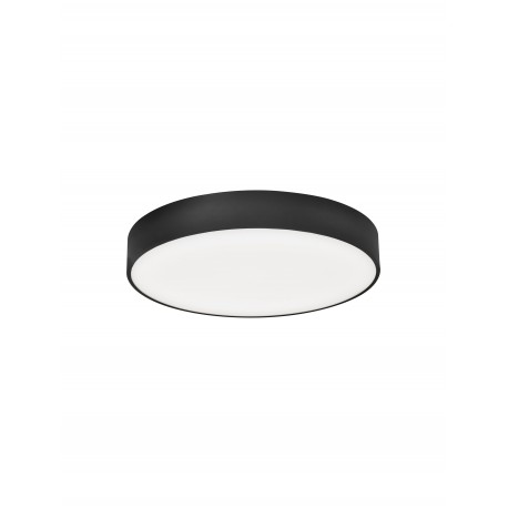 CCT Dimmable Sandy Black Aluminium & Acrylic LED 40 Watt 220-240 Volt 1964Lm 2700-3500-5000K IP20 Included Remote Control D: 46