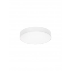 CCT Dimmable Sandy White Aluminium & Acrylic LED 40 Watt 220-240 Volt 1964Lm 2700-3500-5000K IP20 Included Remote Control D: 46