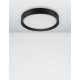 Sandy Black Aluminium Matt White Acrylic Diffuser LED 47 Watt 230 Volt 3525Lm 3000K IP20 D: 55 H: 8.5 cm 