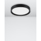 Sandy Black Aluminium Matt White Acrylic Diffuser LED 47 Watt 230 Volt 3525Lm 3000K IP20 D: 55 H: 8.5 cm 