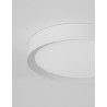 Sandy White Aluminium Matt White Acrylic Diffuser LED 47 Watt 230 Volt 3525Lm 3000K IP20 D: 55 H: 8.5 cm