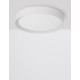 Sandy White Aluminium Matt White Acrylic Diffuser LED 47 Watt 230 Volt 3525Lm 3000K IP20 D: 55 H: 8.5 cm 