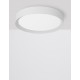 Sandy White Aluminium Matt White Acrylic Diffuser LED 47 Watt 230 Volt 3525Lm 3000K IP20 D: 55 H: 8.5 cm 