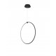 Triac Dimmable Sandy Black Aluminium & Acrylic LED 27 Watt 230 Volt 1603Lm 3000K IP20 D : 68 W: 21 H: 120 cm Adjustable Height 