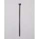 Triac Dimmable Sandy Black Aluminium & Acrylic LED 27 Watt 230 Volt 1603Lm 3000K IP20 D : 68 W: 21 H: 120 cm Adjustable Height 