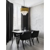 Gold Aluminum & Crystal (96 pcs) LED E14 5x5 Watt 230 Volt IP20 Bulb Excluded D: 39 H1: 35 H2: 120 cm Adjustable Height
