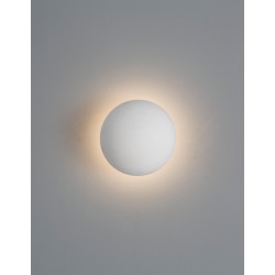 White Gypsum & White Alumimium LED 6 Watt 220-240 Volt 160Lm 3000K IP20 D: 11 W: 9.6 H: 7.5 cm 
