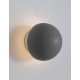 Gray Concrete & White Alumimium LED 6 Watt 220-240 Volt 160Lm 3000K IP20 D: 11 W: 9.6 H: 7.5 cm 