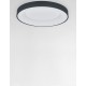 CCT Dimmable - Wireless Sandy Black Aluminium & Acrylic LED 50 Watt 230 Volt 2864Lm 3000K - 4000K IP20 D: 60 H: 9 cm 