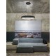 CCT Dimmable - Wireless Sandy Black Aluminium & Acrylic LED 50 Watt 230 Volt 2864Lm 3000K - 4000K IP20 D: 60 H: 120 cm Adjustab