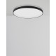 3000K Triac Dimmable Sandy Black Aluminium & Acrylic LED 30 Watt 230 Volt 1785Lm IP20 D: 38 H: 6 cm 