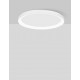 3000K Triac Dimmable Sandy White Aluminium & Acrylic LED 50 Watt 230 Volt 3134Lm IP20 D: 58 H: 6 cm 