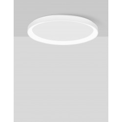 3000K Triac Dimmable Sandy White Aluminium & Acrylic LED 50 Watt 230 Volt 3134Lm IP20 D: 58 H: 6 cm 