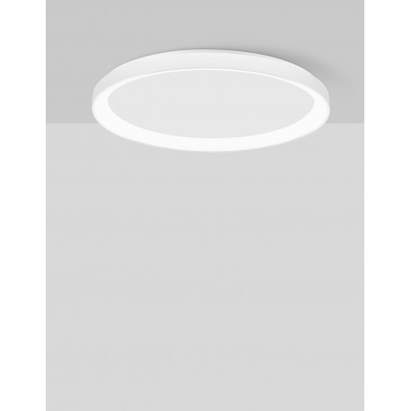 3000K Triac Dimmable Sandy White Aluminium & Acrylic LED 50 Watt 230 Volt 3134Lm IP20 D: 58 H: 6 cm 