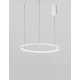3000K Triac Dimmable Sandy White Aluminium & Acrylic LED 38 Watt 230 Volt 2175Lm IP20 D: 48 H: 150 cm Adjustable Height 