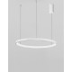 3000K Triac Dimmable Sandy White Aluminium & Acrylic LED 48 Watt 230 Volt 2773Lm IP20 D: 58 H: 150 cm Adjustable Height 