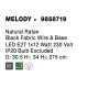 Natural Rattan Black Fabric Wire & Base LED E27 1x12 Watt 230 Volt IP20 Bulb Excluded D: 30.5 H1: 34 H2: 215 cm Adjustable heigh