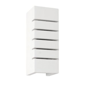 Applique Murale Plâtre Blanc 1 x E14 IP20 NOVALUCE SANDRO