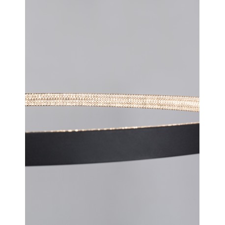 Traic Dimmable Sandy Black Aluminium & Acrylic LED 60 Watt 230 Volt 4030Lm 3000K IP20 D: 110 H: 120 cm Adjustable height 