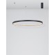 Traic Dimmable Sandy Black Aluminium & Acrylic LED 60 Watt 230 Volt 4030Lm 3000K IP20 D: 110 H: 120 cm Adjustable height 
