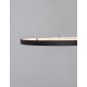 Traic Dimmable Sandy Black Aluminium & Acrylic LED 60 Watt 230 Volt 4030Lm 3000K IP20 D: 110 H: 120 cm Adjustable height 