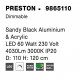 Traic Dimmable Sandy Black Aluminium & Acrylic LED 60 Watt 230 Volt 4030Lm 3000K IP20 D: 110 H: 120 cm Adjustable height 