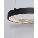 Traic Dimmable Sandy Black Aluminium & Acrylic LED 30 Watt 230 Volt 1828Lm 3000K IP20 D: 40 H: 120 cm Adjustable height 