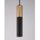 Sandy Black & Gold Aluminium LED GU10 1x10 Watt IP20 220-240 Volt Bulb Excluded D: 5.6 H1: 30 H2: 180 cm 
