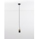 Sandy Black & Gold Aluminium LED GU10 1x10 Watt IP20 220-240 Volt Bulb Excluded D: 5.6 H1: 9.5 H2: 160 cm 
