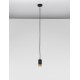 Sandy Black & Gold Aluminium LED GU10 1x10 Watt IP20 220-240 Volt Bulb Excluded D: 5.9 H1: 10.8 H2: 160.8 cm 