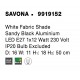 White Fabric Shade Sandy Black Aluminium LED E27 1x12 Watt 230 Volt IP20 Bulb Excluded Cable Length: 154 cm D: 16 W: 11 H 1: 18 