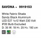 White Fabric Shade Sandy Black Aluminium LED E27 1x12 Watt 230 Volt IP20 Bulb Excluded Cable Length: 174 cm D: 35 W: 18 H 1: 25 