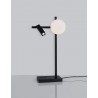 Sandy Black Metal & Aluminium White Opal Glass Switch On/Off LED 6 Watt 450 Lm Samsung 1x3 Watt 200Lm 230 Volt 3200K IP20 Ca