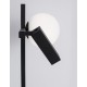 Sandy Black Metal & Aluminium White Opal Glass Switch On/Off LED 6 Watt 450 Lm Samsung 1x3 Watt 200Lm 230 Volt 3200K IP20 Ca