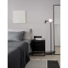 Sandy Black Metal & Aluminium White Opal Glass Switch On/Off LED 6 Watt 450Lm Samsung 1x3 Watt 200Lm 230 Volt 3200K IP20 Cabl