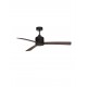 Fan Black Aluminium Black & Walnut Plywood D: 137.1 cm H: 38.2 cm 6 Speed Remote 52’’ Blade, DC 38 Watt AC220-240V 5041CFM 205R