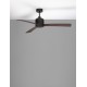 Fan Black Aluminium Black & Walnut Plywood D: 137.1 cm H: 38.2 cm 6 Speed Remote 52’’ Blade, DC 38 Watt AC220-240V 5041CFM 205R