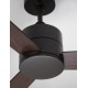 Fan Black Aluminium Black & Walnut Plywood D: 137.1 cm H: 38.2 cm 6 Speed Remote 52’’ Blade, DC 38 Watt AC220-240V 5041CFM 205R