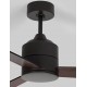 Fan Black Aluminium Black & Walnut Plywood D: 137.1 cm H: 38.2 cm 6 Speed Remote 52’’ Blade, DC 38 Watt AC220-240V 5041CFM 205R