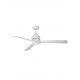 Fan White Aluminium White & Oak Plywood D: 137.1 cm H: 38.2 cm 6 Speed Remote 52’’ Blade, DC 38 Watt AC220-240V 5041CFM 205RPM,