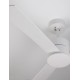 Fan White Aluminium White & Oak Plywood D: 137.1 cm H: 38.2 cm 6 Speed Remote 52’’ Blade, DC 38 Watt AC220-240V 5041CFM 205RPM,