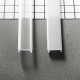 Diffuseur Clip 15.4mm - Blanc - 2000mm