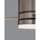 Fan Brushed Nickel Steel & Glass Polywood D: 132 cm H: 25 cm 5 Speed Remote, 57.5 cm Blade DC 35W,AC220-240V 4500CFM 184RPM,<50 