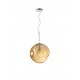 Chrome Metal Champagne Glass LED E27 1x12 Watt 230 Volt IP20 Bulb Excluded D: 30 H1: 53 H2: 120 cm Adjustable height 